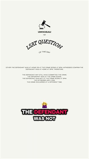 Daily LSAT Question 27 - LSAT TRAP THAT GETS EVERYONE #lsat #test #challenge