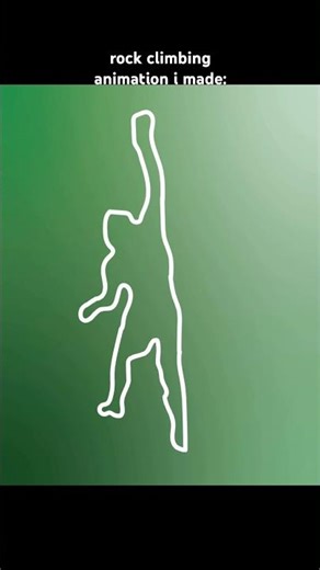 climbing animation i made #rockclimbing