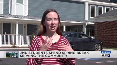 JMU students stay behind during spring break to serve local community (5 p.m.)