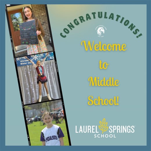 1.5K views · 17 reactions | Join us as we celebrate the transition of our 5th graders, moving up to 6th grade! We're incredibly proud of each and every one of you and can't wait to see all the amazing things you'll accomplish in the future!  #LaurelSpringsSchool #k12online #promotion #congratulations #LSS | Laurel Springs School | Facebook