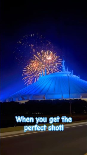 Magic Kingdom fireworks over Space Mountain! #shorts #disney #disneyworld #disneyparks