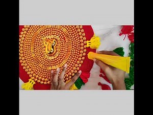 Nettipattam | Round Shapped Nettipattam Making | Aanapattam | Sai Thejas Arts & Crafts
