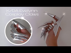 K/DA Evelynn - Cosplay Claws (tutorial)