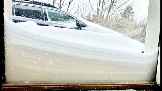 Snowfall totals for Maine, New Hampshire after winter storm