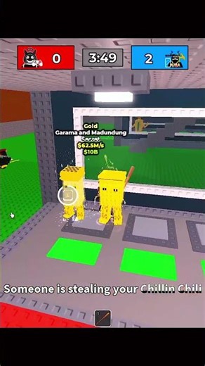 Winning a Gold Grama And Mudundung #roblox #stealabrainrot #shorts