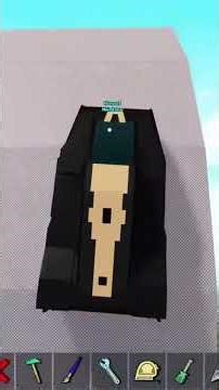 My toy wall climbing car build in build a boat for treasure! #roblox #buildaboat