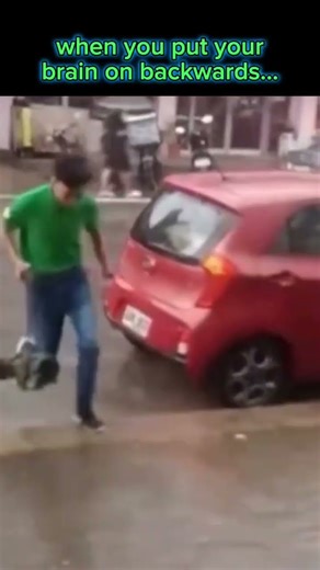 when you put your brain on backwards... #funny #memes #yobgs