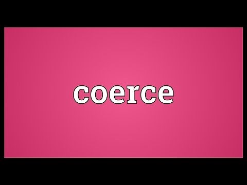 Coerce Meaning