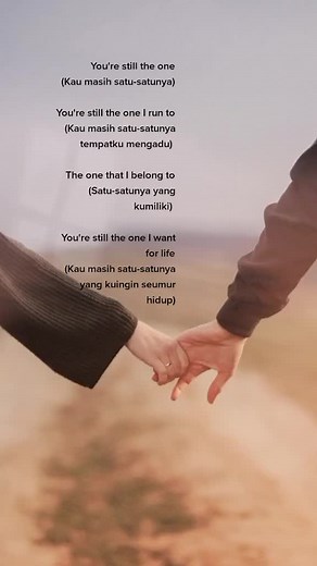 Lirik Lagu You're Still The One