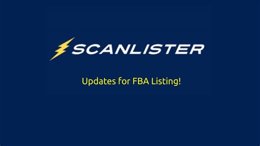 ScanLister FBA Listing Changes Overview