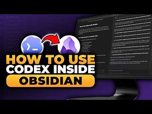 How To Use Codex Inside Obsidian (𝟮𝟬𝟮𝟲) | 100% WORKS | NO Yapping, To The Point! | FAST & EASY