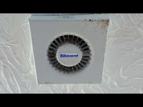 Silavent SDF100B "Ceiling Mounted" Extractor Fan (down Hutleys, St. Osyth). Taken 01/11/2025