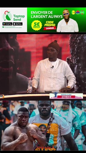 #damefils_mbengueune #luttetv | franc vs reug reug