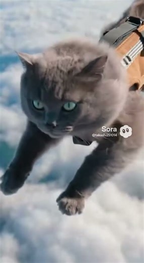A Cat Goes Skydiving