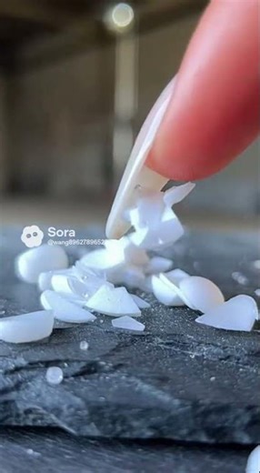 OMG! This cloud-shaped cream's destruction is so oddly satisfying! ASMR cloud cream crush! #Shorts