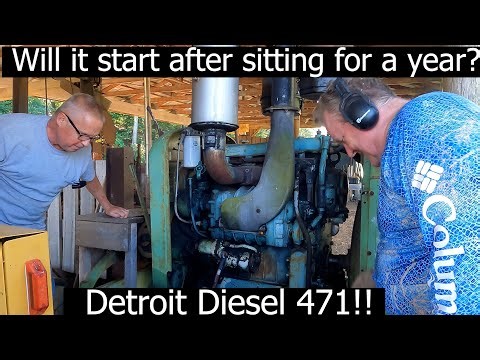 Will this 60 year old engine start after sitting for a year?