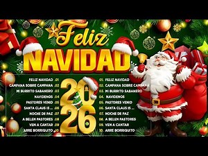 Feliz Navidad Villancico 🤶🏻 Los 50 Mejores Villancicos Navideños 🎅 MÚSICA DE FELIZ NAVIDAD 2026