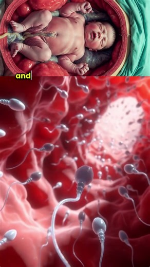 From Conception to Birth — The Incredible Journey of Life 👶#shorts #miracleinmotion #conception