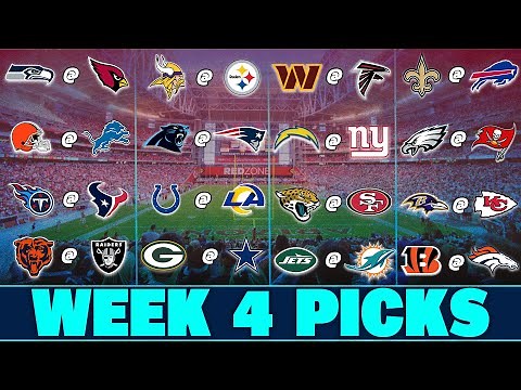 Week 4 NFL Picks 2025 | Live