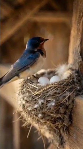 Barn Swallow Eggs Inside Nest 🥚🪺 | Swallow Nesting Journey EP7
