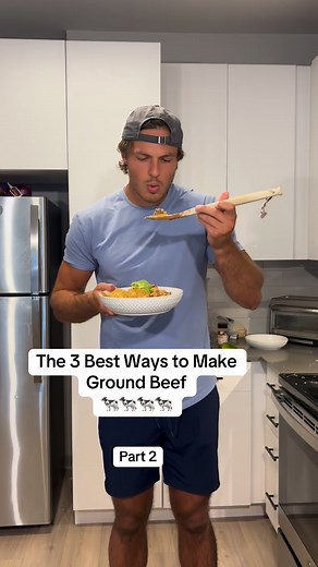 14K views · 1K reactions | Comment “Friday” for info on my biggest sale of the year on my nutrition program for 50% off  I eat ground beef every single day. These are 3 of my all time favorite ways to make it If you’re bulking up, use 85/15 or 80/20 ground beef. Clean, high protein and nutrient dense Versatile, cheap and tastes amazing too The list goes on Eat your ground beef Comment “Friday” ✅ #proteinrecipes #groundbeef | Apexmandan | Facebook