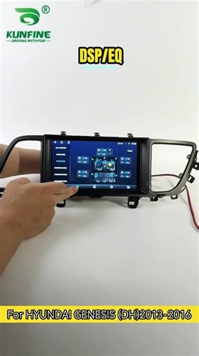 KUNFINE Android Car Stereo DVD GPS Navigation Multimedia Player For Hyundai genesis (DH)2013-2016