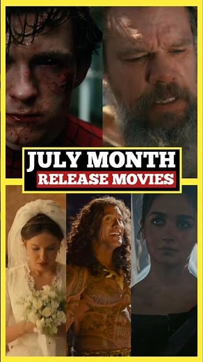 July Movie Lineup: Blockbusters You Can't Miss! 🎬🔥 #NewMovies #JulyReleases #MustWatch