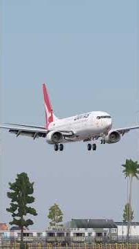 Qantas 737 Landing in Broome, Australia # #xplane12 #xplane #aviation #737 #qantas #broome #landing