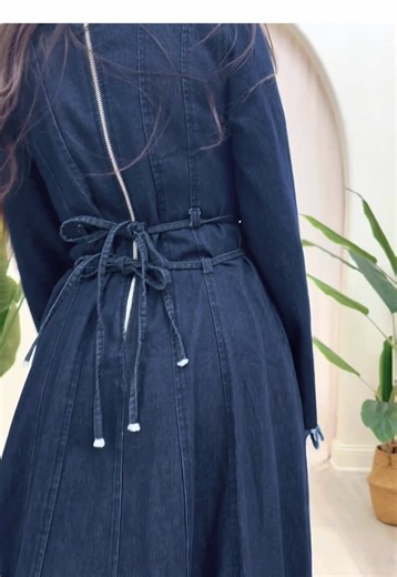 🕊️💙Your favorite denim dress has been RESTOCKED! ‏. . . . . #modestfashion #denim #hijab modest style modest outfit inspo hijab outfit inspo hijabi hijab style