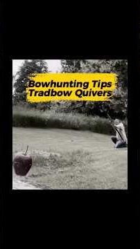 Bowhunting tips - mounting a bow quiver #archery #outdoors #bowhunting #hunting #traditional #tune