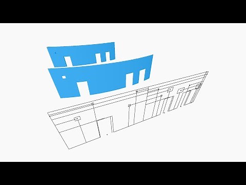 Unfold Curved Walls using Revit and Dynamo