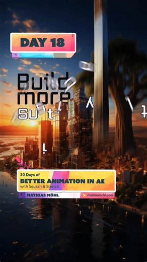 1.8K views | Day 18 – 30 Days of Better Animation in After Effects...