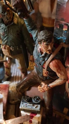 NECA & McFarlane: HELL ON EARTH Diorama Ash vs Jason vs Pinhead vs Art vs Walking Dead vs Creepshow