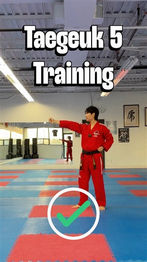 Taegeuk 5 training
