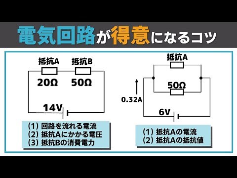 手順を知れば誰でもできる！電気回路が得意になるコツを解説【物理 / 物理基礎】