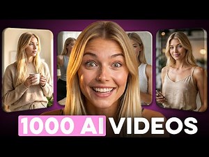 How I Turn One Single Image into 1,000+ AI Videos of myself!