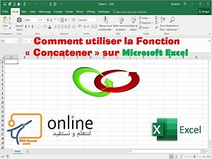 Comment utiliser La Fonction CONCATENER ou "&" Dans Microsoft Excel