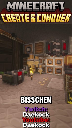 Create and Conquer Tunnel Chaos is fully loading 🚀 #createandconquer #minecraft #daecock