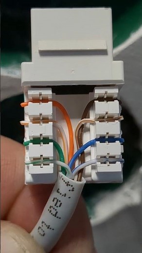 How to connect a computer socket rj45#shorts