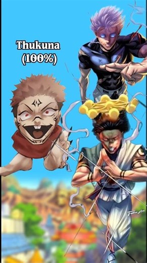 Thukuna vs Gojo, Sukuna #anime #jjkgame #nextvs #edit #animeedit #sukuna #gojo #goku #saitama