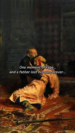 Ivan the Terrible Kills His Son: Repin's Terrifying Masterpiece of Rage and Regret 🎨