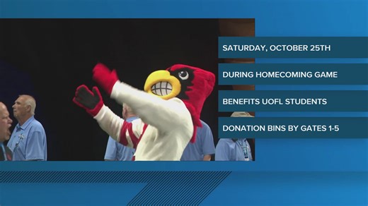 UofL and Kroger team up for game day food drive to help students in need