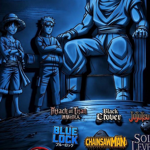 4 GOATS of Anime History 🐐🔥 #animeedit #goku #luffy #naruto #ichigo