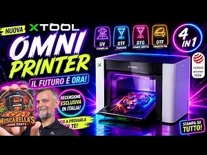 The new xTool Omni Printer O1 is CRAZY! The revolution that changes everything? UV - DTG - DTF pr...