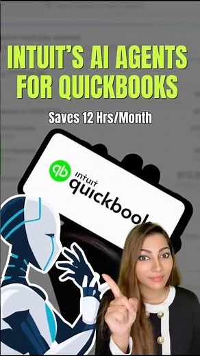 Automate QuickBooks with AI | Intuit AI Agents Explained in 60 Seconds! by yuga #shorts #quickbooks