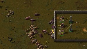 Tired of manually repairing walls before bots? Not a problem with repair turrets!