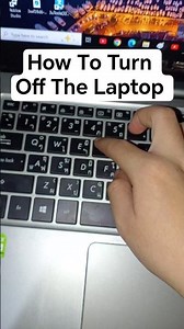Turn Off laptop #pc