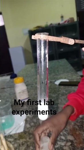 This chemistry lab experiment is shockingly satisfying 🤯| science practical 🔬