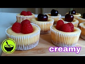 how to make easy mini cheesecakes at home. we want to have all the time