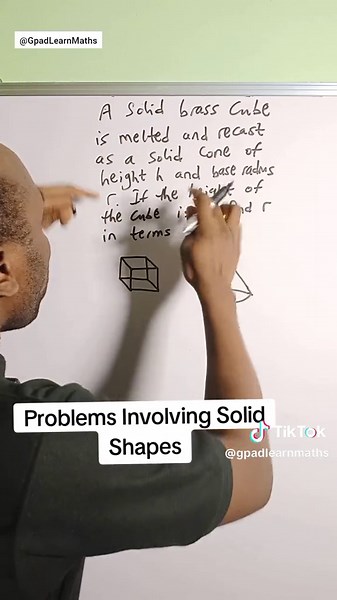 Solving Solid Shapes Volume Equation